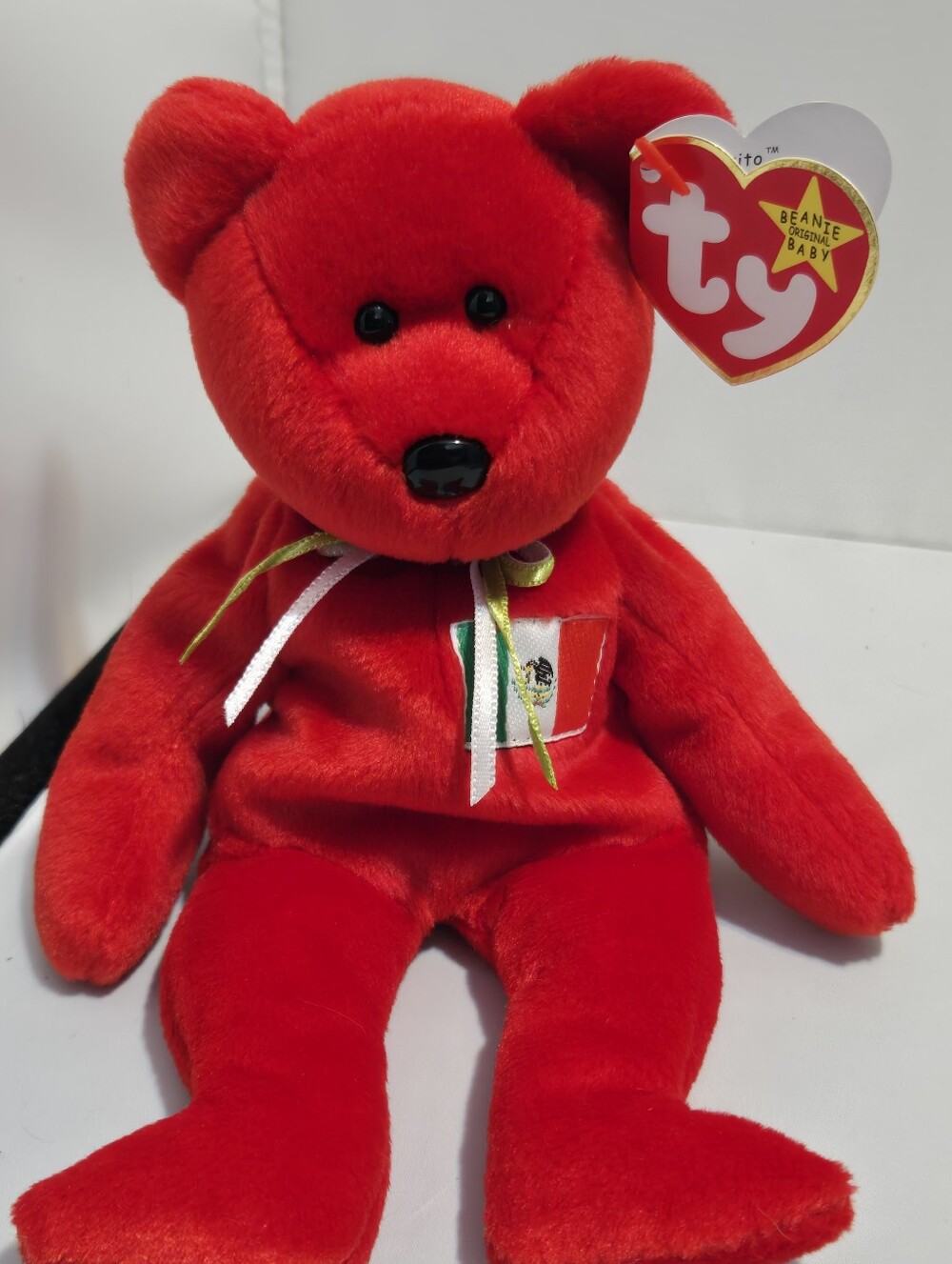 TY Beanie Osito Plush Bear - Soft Collectible Toy